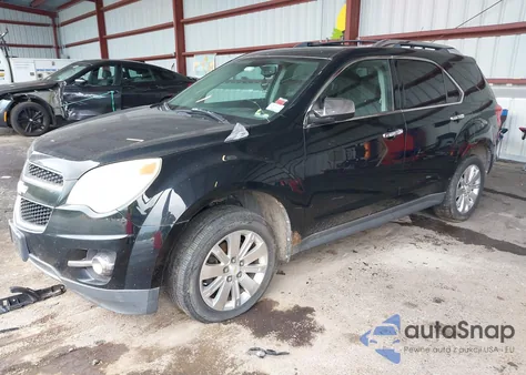 2010 Chevrolet Equinox Ltz z USA, uszkodzony, nr VIN 2CNFLFEY7A6342813
